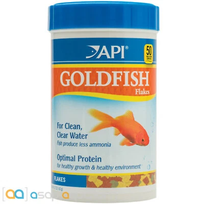 API Goldfish Flakes 5.7oz Fish Food Flakes Formulated for All Goldfish Breeds - Image 1 of 2
