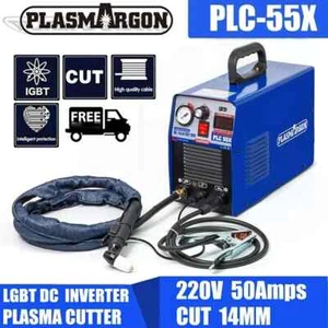 Cortador de plasma IGBT CUT55 inversor HF corte de aire 14 mm metal 55A 230V - Imagen 1 de 10