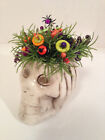 Bouquet bouton vintage - crâne effrayant - automne ~ Halloween ~ Ferme ~ Pays ~ Prim