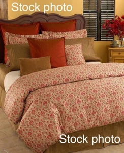 Ralph Lauren LANGHAM Doncaster Full/Queen 6pc Duvet Sham Pillow Euro Set Vintage - Picture 1 of 24