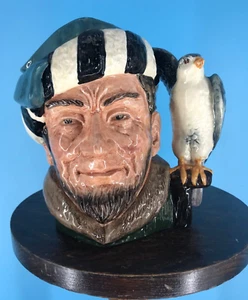 Royal Doulton The Falconer D6533 1959 Large 7.5 Inch Character Jug - Picture 1 of 7