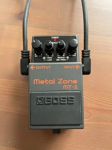 Boss MT-2 Zone Metal Distortion Pedal - Picture 1 of 2