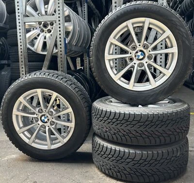 4 Orig BMW Winterräder Styling 390 205/60 R16 96R 3er F30 F31 6796236 1236 - Bild 1 von 3