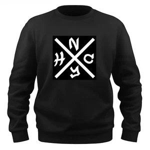 EAKS® Herren Sweatshirt "NYHC" (Musikrichtung New York Hardcore) Pullover Metal - Bild 1 von 14