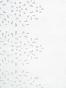 LTaffeta Special Occasion Crisp Lightweight Laser Cut Border By the Yard - Picture 1 of 4