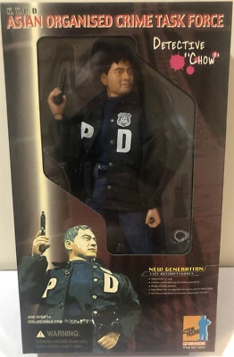 2000 Detective Chow asian crime NYPD action figure Mint Condition - Image 1 of 4