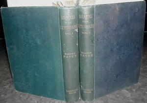 WALTER PATER: Marius der Epikureer 1898 2 Bände Hardcover Set ANCIENT ROME Pagan - Bild 1 von 1