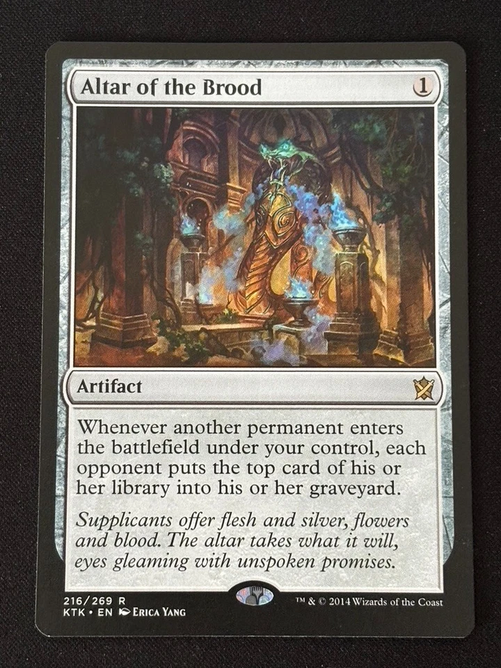 1x MTG Altar of the Brood - Khans of Tarkir (KTK) #216 - Magic the Gathering - Image 1 of 1