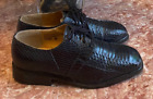 Giorgio Brutini Men's Genuine Snake Skin Oxford Dress Shoes Size 8 EUC, $149