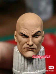 1/12 Superman Lex Luthor Head Sculpt Model Fit 6'' Male Action Figure Body Toys - Picture 1 of 6