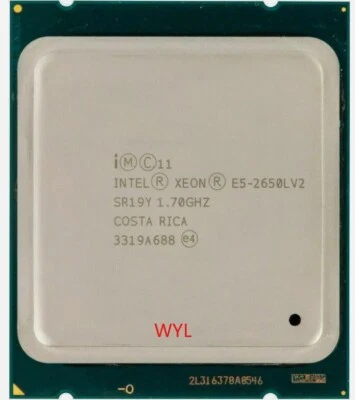 Intel Xeon E5-2650L V2 E5-2650LV2 1.70GHz 10 Core 7.2 GT/s SR19Y CPU Processor - Image 1 of 4