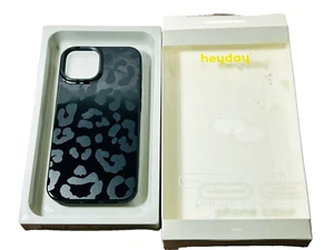 Heyday Black Square Edge Phone Case for iPhone 15 Plus and 14 Plus Magsafe NEW - Photo 1 sur 6