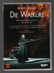RARE 2 DVD ★ Wagner : Die Walküre - Rattle, Braunschweig ★ BelAir Comme Neuf - Picture 1 of 2
