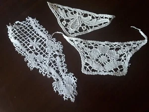 decor ancien broderie a l aiguille dentelle main pour scrap ou autre# - Picture 1 of 8