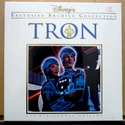 TRON Laserdisc Disney’s Exclusive Archive Collection CAV Widescreen NEW & SEALED - Image 1 of 3