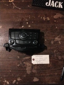 Panel de control de placa frontal de radio estéreo 94563269 para Chevrolet Cruze D30 11-16 - Imagen 1 de 3