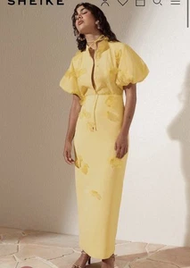 Sheike Yellow Rose Garden Skirt Size Au14 - Picture 1 of 1
