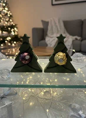 Christmas Tree Ferrero Rocher Holder, 3D Printed Green Tree - Image 1 of 4
