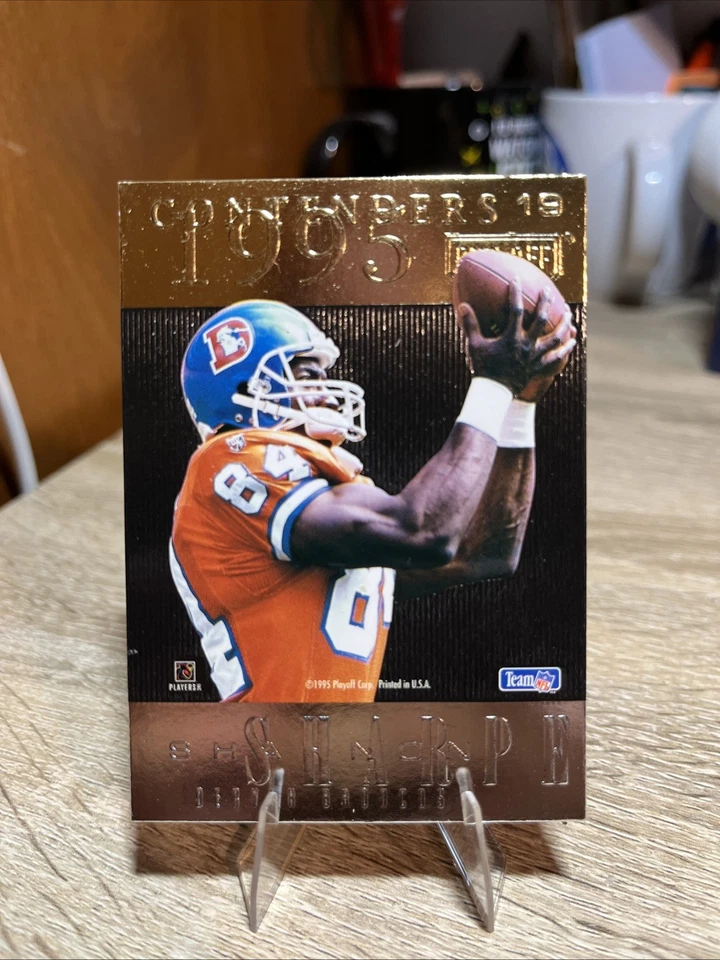 1995 Playoff Contenders - Back-To-Back Shannon Sharpe HOF, Eric Green #19 - Image 1 of 2