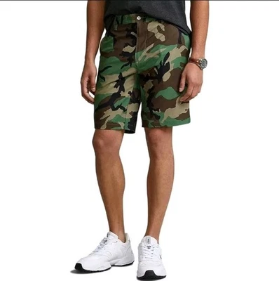 Polo Ralph Lauren Camo Performance All Day Beach Shorts Men's 52B Big Tall NWT  - Image 1 of 4