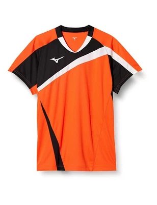 Camisa de jogo de badminton Mizuno manga curta absorção de umidade secagem rápida Stre 823 - Imagem 1 de 4