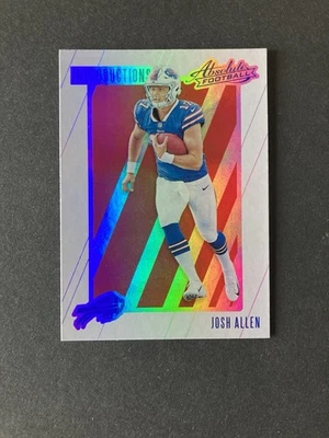 2018 Panini Absolute - Introductions Josh Allen #IN-JA (RC) - Image 1 of 3