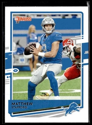 2020 Donruss #96 Matthew Stafford - Image 1 of 2