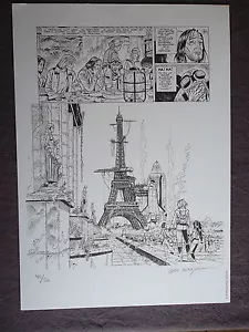 ex-libris gord(fac-similé de planche) - Imagen 1 de 1