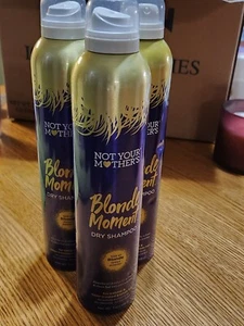 Lot of 3 Not Your Mother's Blonde Moment Dry Shampoo 7 oz HINT OF BLONDE POWDER - Picture 1 of 5