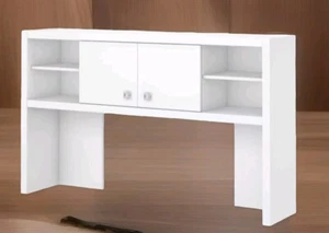 New Bush Business Furniture White Desk Hutch KI60103-03 - Picture 1 of 5