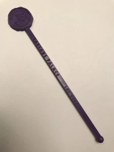 Caesars Palace Swizzle Stick Stir Las Vegas Nevada Purple - Picture 1 of 4