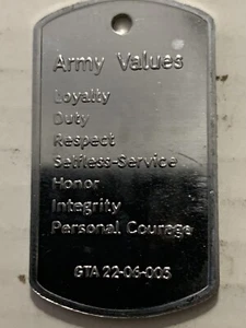 Etiqueta de perro Army Values GTA 22-05-005 - Imagen 1 de 2