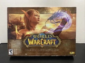 World of Warcraft - PC/Mac (Brand New Factory Sealed US Version) Linux,Mac OS 9 - Picture 1 of 6