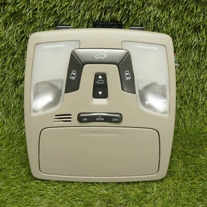 15-20 Sienna Overhead Console Front With Sunroof Beige OEM Map Light - Foto 1 di 8
