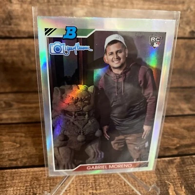 2023 Bowman’s Best Gabriel Moreno Rookie 1992 Bowman By Randy Johnson #92RJ-13 - Image 1 of 2