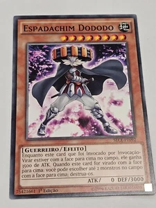 Dododo Swordsman●YUGIOH●SECE●COMMON●PORTUGUESE●1st ED●NM●Y50 - Picture 1 of 2