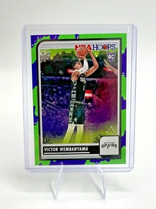 Victor Wembanyama #108 Panini 2023-24 Haunted Hoops Slime Parallel RC Spurs - Picture 1 of 2