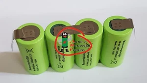 4 er Reihe Akku Sub-C 3000 mAh | 4,8V NiMh mit Lötfahne im Schrumpfschlauch - Picture 1 of 1