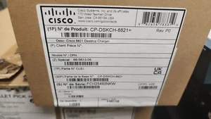 New Sealed Cisco CP-DSKCH-8821-BUN Wireless IP Phone 8821 Desktop Charger Base - Picture 1 of 2