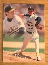 1993 Fleer Flair Bob Welch Baseball Card #264 Athletics High Grade NM