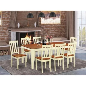9  PC  Kitchen  nook  Dining  set  -Dining  Table  and  8  Dining  Chairs - Picture 1 of 4