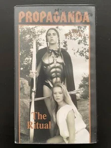 Propaganda Videozine VHS Tape "The Ritual" Occult Gothic 1995 punk goth rare - Foto 1 di 5