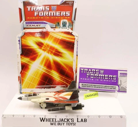Ramjet Classic Deluxe Robots in Disguise RID Transformers 2006 Hasbro Cover