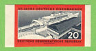 Briefmarke:Ddr 1960,125 J. Deutsche Eisenbahn,20Pfg,Mi.805,Postfr.G.Zust.S.Scan