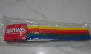 Vintage 1984 Skittles Candy Rainbow Belt Promo Promotional New Sealed - Picture 1 of 3