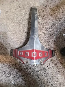 VINTAGE 1941 47 DODGE TRUCK HOOD / GRILLE EMBLEM OEM MOPAR 42 43 44 45 46 - Picture 1 of 7