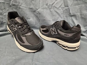 New Balance Boys 2002 Sneakers GC2002BK Suede Black Size 5 NEW NO BOX! - Picture 1 of 11