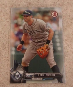 2017 Bowman EVAN LONGORIA Silver 364/499 - Picture 1 of 1