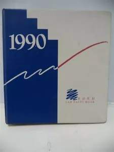 1990 Ford Car Facts Book Dealer Master Catalog - Picture 1 of 10