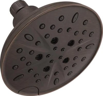 Delta H2Okinetic Shower Head 5-Setting Venetian Bronze-Certified Refurbished - Image 1 of 4